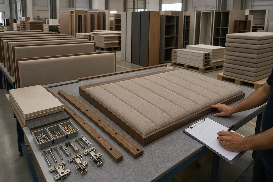Hotel room furniture package visual reference for Delhi NCR bulk manufacturing