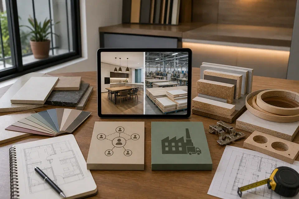 Platform versus factory direct interior model visual reference for Gurgaon homeowners