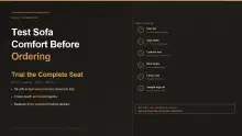 How to Test Sofa Comfort Before a Custom Order