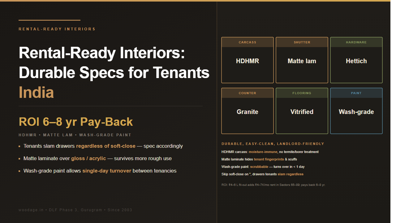 Rental-Ready Interiors: Durable Materials and Smart Specifications for Tenant-Use Apartments in Gurgaon