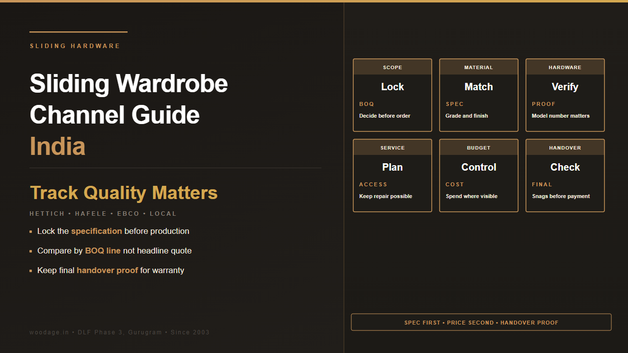 Sliding Wardrobe Channel and Hardware Guide: Hettich, Hafele, Ebco and Local Systems Compared