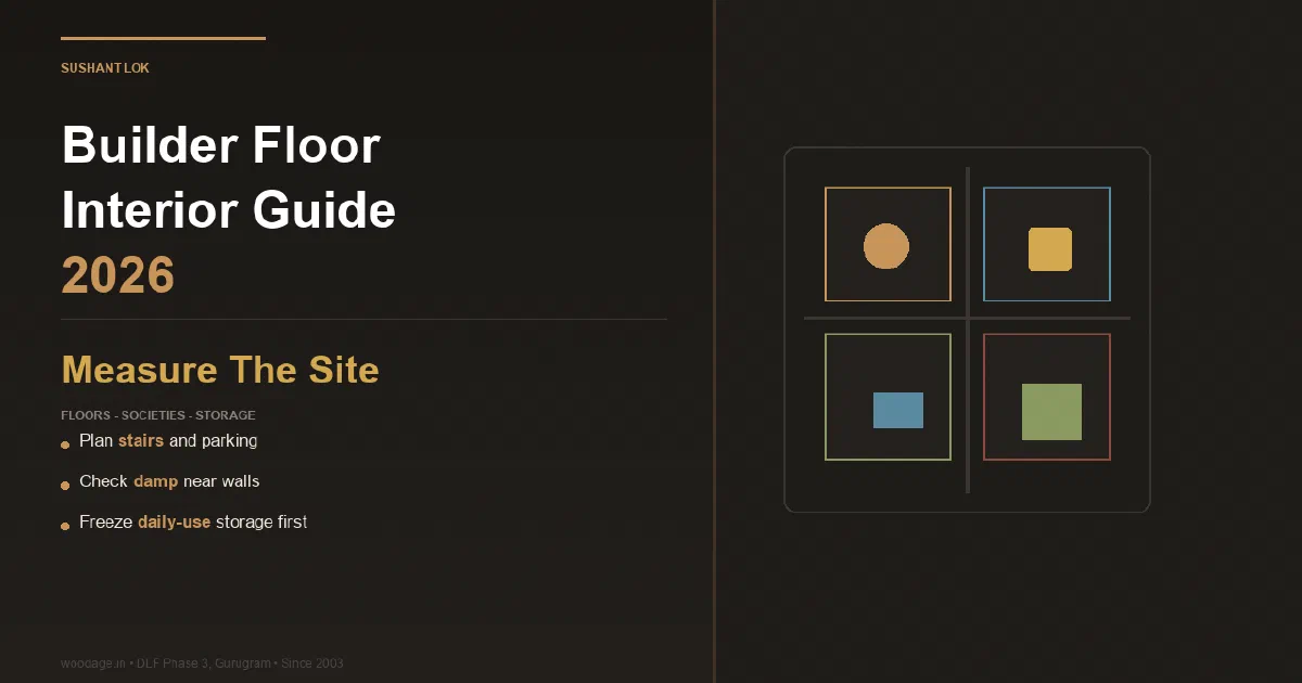 Sushant Lok Interior Design Guide 2026 | Woodage Journal